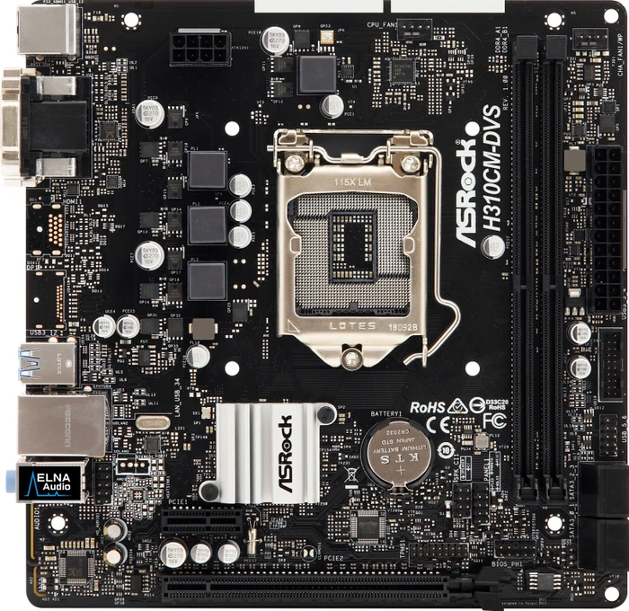 ASRock H310CM-DVS (Intel 1151 v2)