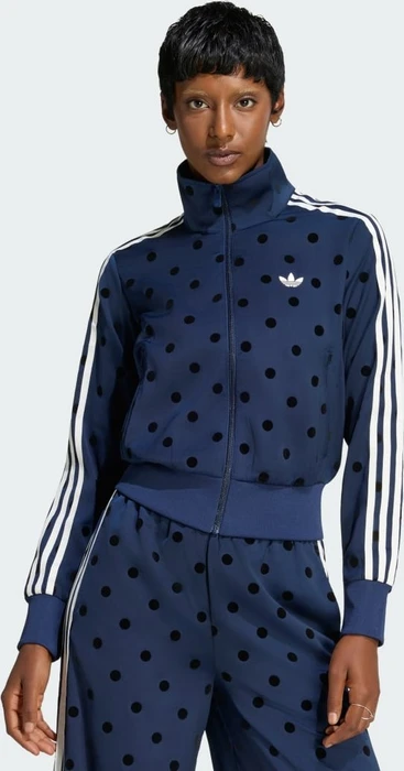 adidas Satin Polka Dots TT Track Top Trainingsjacke night indigo (Damen)