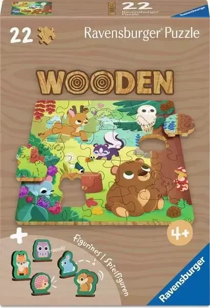 Ravensburger Puzzle Wooden Fröhliche Waldfreunde