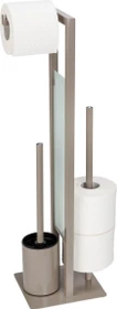 Wenko Rivalta WC-Garnitur taupe Metall