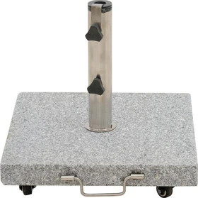 Siena Garden Granit Sonnenschirmständer 28kg 45x45cm grau