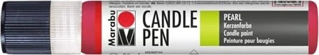 Marabu Candle Pen Wachsfarbe, kirschrot, 25ml