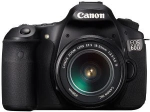 Canon EOS 60D mit Objektiv EF-S 18-55mm 3.5-5.6 IS II und EF-S 55-250mm 4.0-5.6 IS II