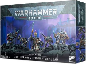Games Workshop Warhammer 40.000 - Grey Knights - Brotherhood Terminator Squad