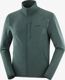 Salomon Essential Lightwarm Jacke green gables (Herren)