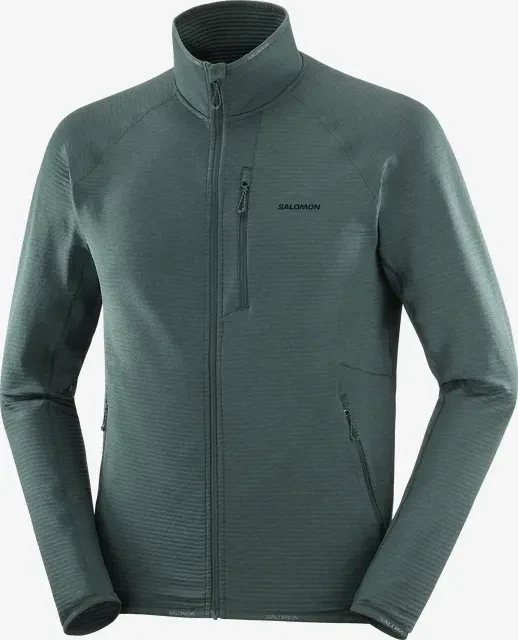 Salomon Essential Lightwarm Jacke green gables (Herren)