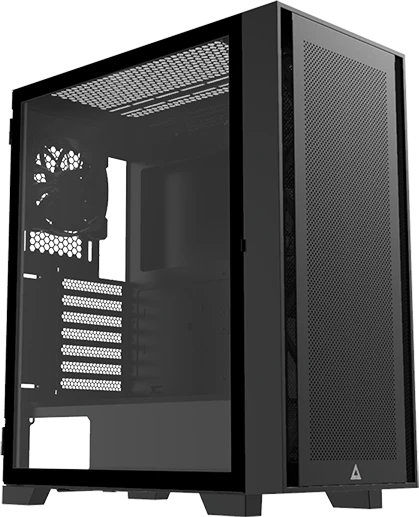 Montech Air 1000 Lite Black, schwarz, Glasfenster