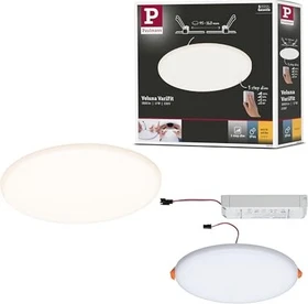 Paulmann Veluna VariFit Einbaupanel rund 17W satin