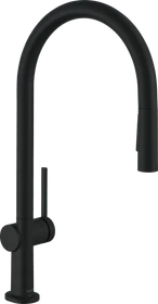Hansgrohe Talis M54 210 2jet ausziehbar mattschwarz