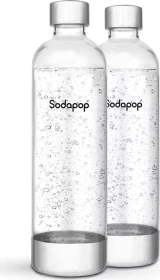 Sodapop Cooper PET Duo-Pack Sodaflasche 850ml, 2 Stück