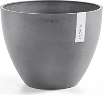 Ecopots Kunststoff-Topf Antwerp 40cm grey
