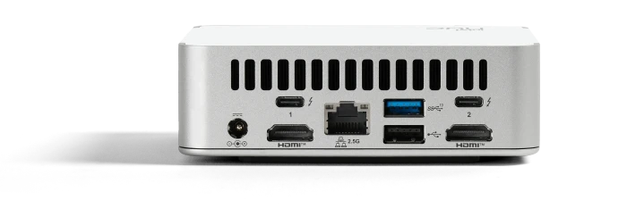 ASUS NUC 13 Pro Desk Edition Mini PC - Vivid Canyon - NUC13VYKi70QC / RNUC13VYKI70QC2, Core i7-1360P, 16GB RAM, 512GB SSD, EU-Netzkabel