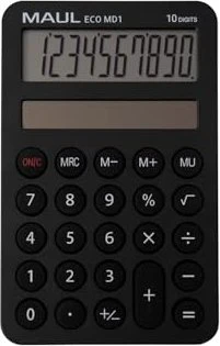 MAUL ECO MD 1 Taschenrechner schwarz