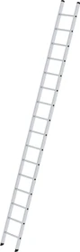 Günzburger Steigtechnik Alu Anlegeleiter ohne Traverse, 16 Stufen