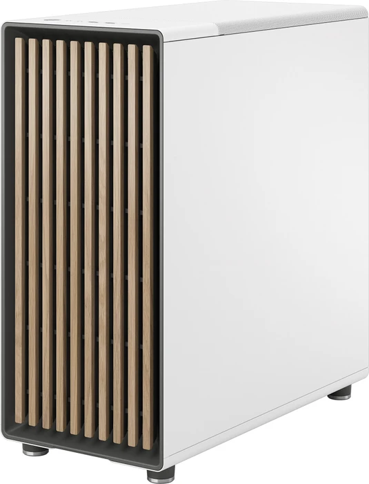 Fractal Design North Chalk White TG Clear, Glasfenster