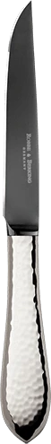 Robbe & Berking Martele Sterlingsilber Steakmesser Frozen Black