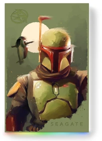Seagate FireCuda Gaming HDD - Boba Fett Special Edition, 2TB, +Rescue, USB 3.0 Micro-B