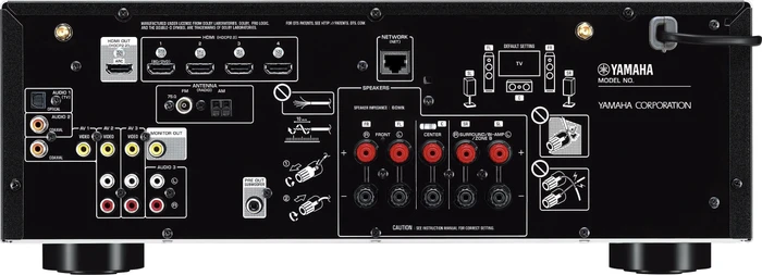 Yamaha RX-V485 schwarz