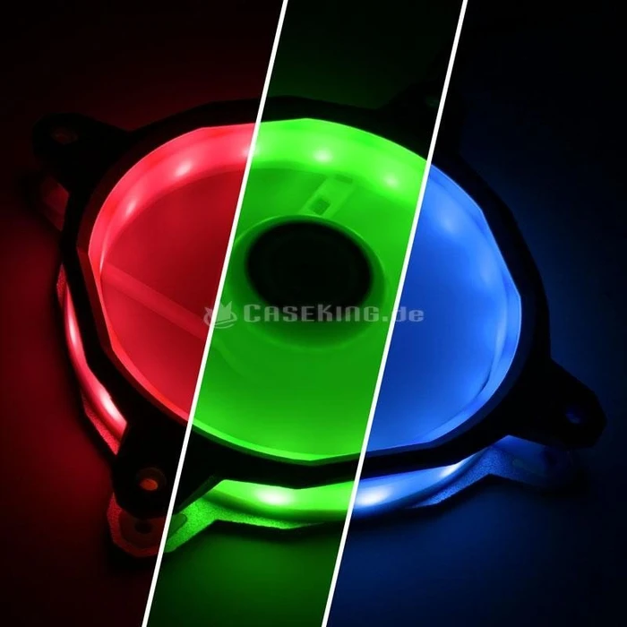 Lian Li BR RGB, silber, LED-Steuerung, Fernbedienung, Lüftersteuerung, 120mm, 3er-Pack