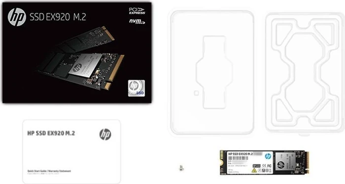 HP SSD EX920 M.2 1TB, M.2 2280 / M-Key / PCIe 3.0 x4