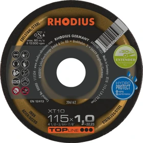 Rhodius TopLine XT 10 Trennscheibe, 115x1x22.23mm, 50 Stück