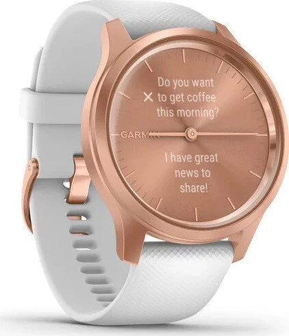 Garmin vivomove Style Aktivitäts-Tracker rosegold/weiß