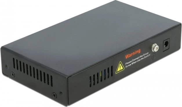DeLOCK Desktop Gigabit Switch, 4x RJ-45, 1x SFP, 60W PoE+