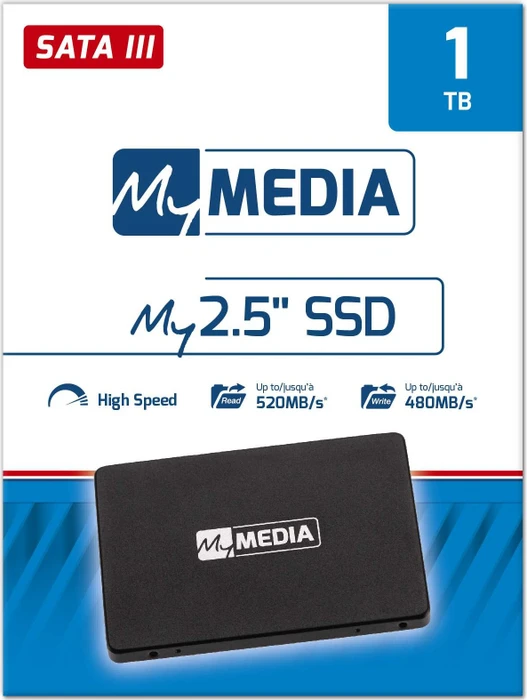 Verbatim MyMEDIA My2.5" SSD 1TB, 2.5" / SATA 6Gb/s