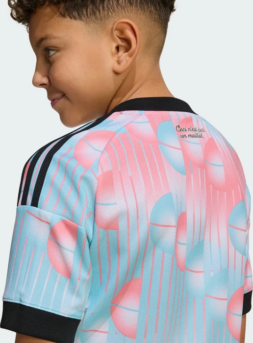 adidas FIFA WM 2026 Belgien Auswärtstrikot kurzarm frozen blue (Junior)