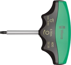Wera Serie 400 TX Torx Drehmomentindikator, T20x60mm
