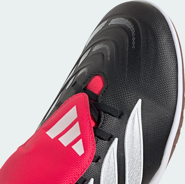 adidas Predator Club Sala Fold-Over Tongue IN core black/cloud white/lucid red (Herren)