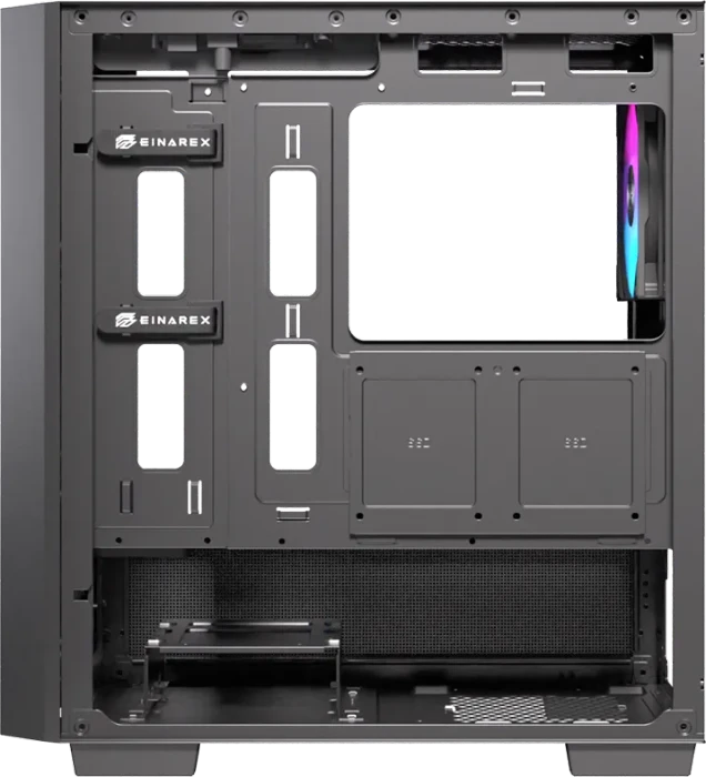 Einarex Pulse PM150 RGB Black, schwarz, Glasfenster