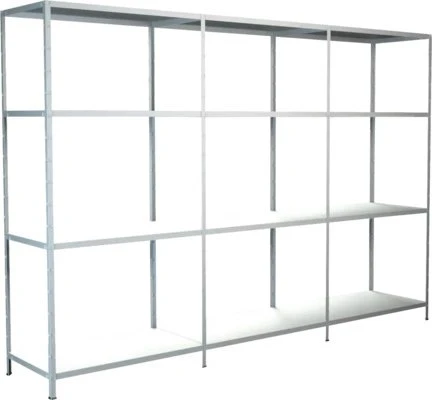 Schulte Lagertechnik PowerMAX Schwerlastregal 260x180x50cm weiß