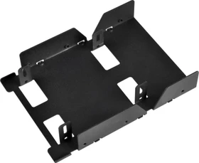 SilverStone SDP08-E, 3.5" Einbaurahmen, schwarz