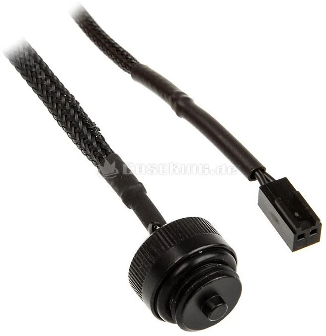 Monsoon Temperatursensor, 1/4" - schwarz