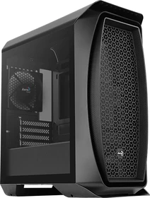 AeroCool Aero One Mini, schwarz, Glasfenster