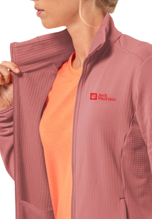 Jack Wolfskin Kolbenberg FZ Jacke mineral red (Damen)