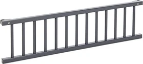Babybay Verschlussgitter Stubenwagen Boxspring XXL schiefergrau lackiert