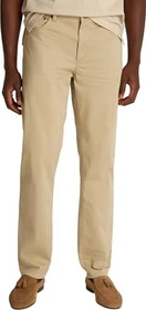 Tommy Hilfiger Denton Cotton Satin Straight Leg Hose batique khaki (Herren)