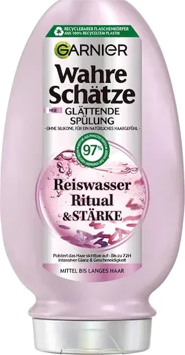 Garnier Wahre Schätze Reiswasser Ritual & Stärke Spülung, 250ml