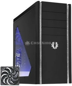 BitFenix Shinobi USB 3.0 schwarz/weiß, Acrylfenster