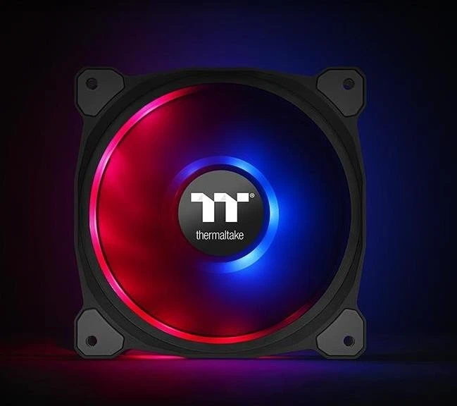 Thermaltake Riing Duo 14 LED RGB Radiator TT Premium Edition, LED-Steuerung, 140mm, 3er-Pack