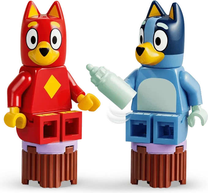 LEGO Bluey - Schule mit Rusty und Bluey