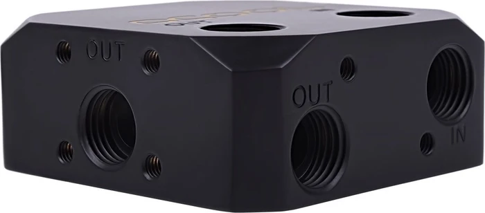 Alphacool Eisdecke DDC Pumpenaufsatz, G1/4 Messing