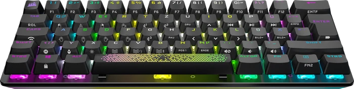 Corsair Gaming K70 PRO MINI Wireless, MX SPEED RGB Silver, USB/Bluetooth, CH