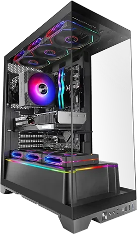 Mars Gaming MC-Prisma Black, Glasfenster