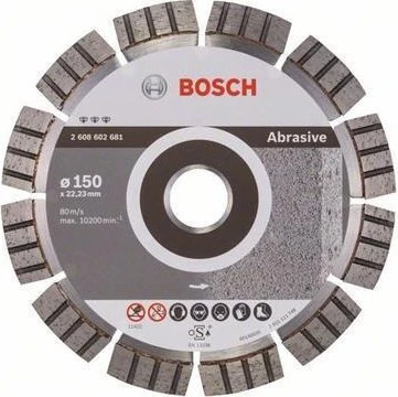 Bosch Professional Best for Abrasive Diamanttrennscheibe, 150x2.4x22.23mm, 1 Stück