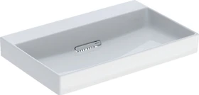 Geberit ONE Waschtisch Abgang horizontal 75cm, ohne Hahnloch, weiß/KeraTect