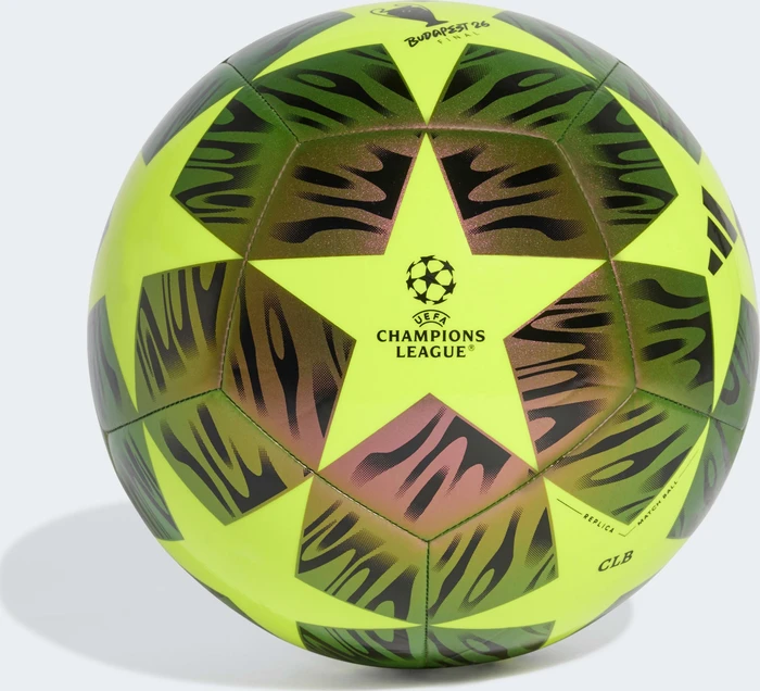 adidas UCL Budapest 2026 League Final Club Fußball black/solar yellow