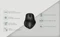 ASUS MW203 Multi-Device Wireless Silent Mouse, schwarz, USB/Bluetooth Vorschaubild